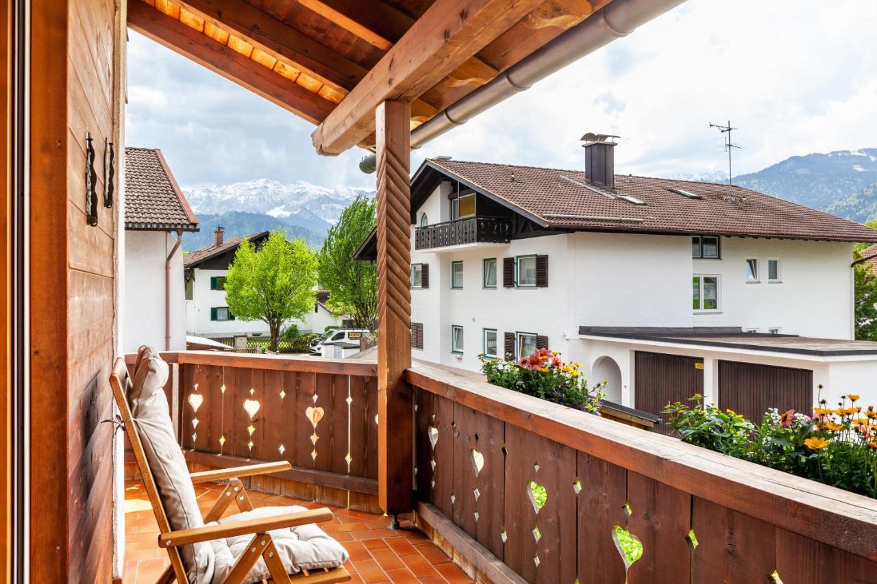 Alpblick Apartment Alpspitze Garmisch-Partenkirchen Exterior foto